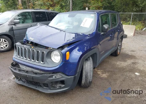 2016 Jeep Renegade Sport from USA, damaged, VIN ZACCJAAT3GPC95611